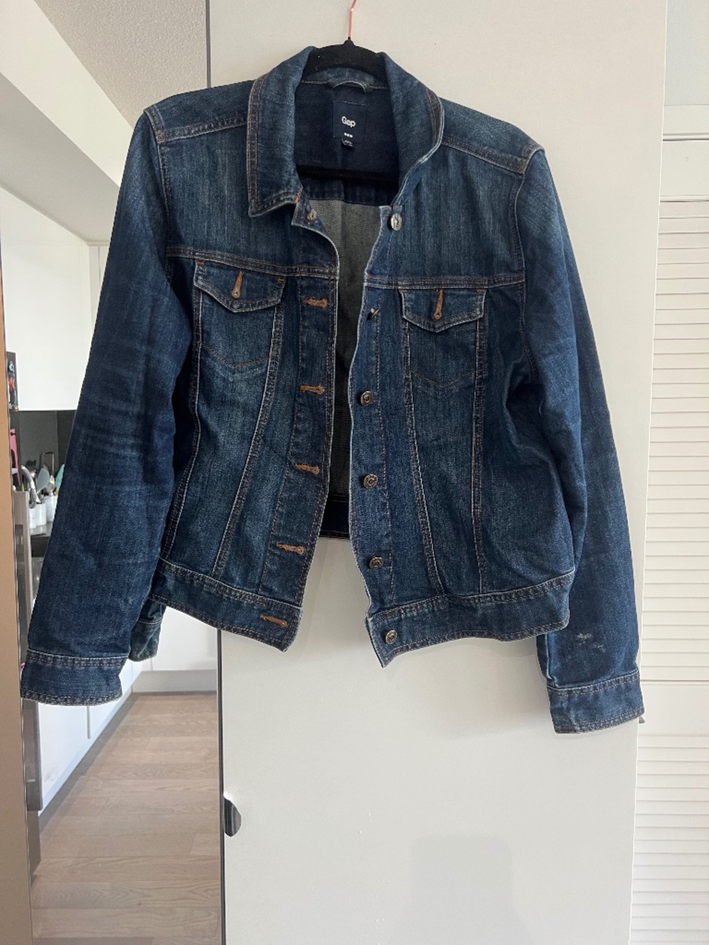 GAP stretch soft denim coat